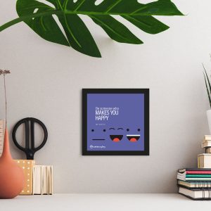 Be Someone Who - Framed Wall Poster