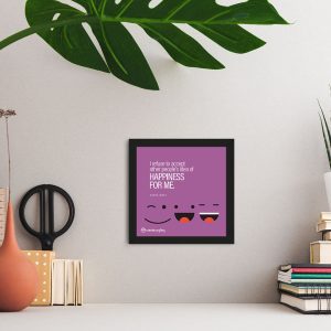 I Refuse To - Framed Wall Poster