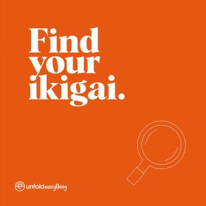 Find Your Ikigai - Framed Wall Poster
