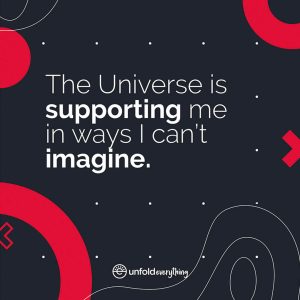 Universe Is Supporting - Framed Wall Poster