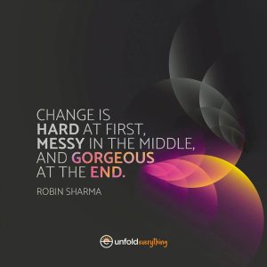 Change Is Hard - Framed Wall Poster