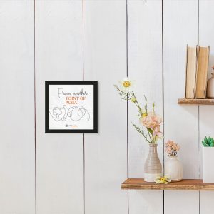 From Another Point - Framed Wall Poster
