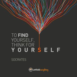 To Find Yourself - Framed Wall Poster
