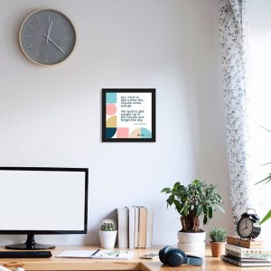 Our Mind Is - Framed Wall Poster