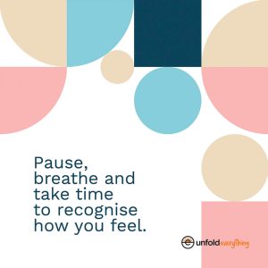 Pause, Breathe And - Framed Wall Poster