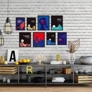 You Are The - Collage of 8 Framed Wall Posters